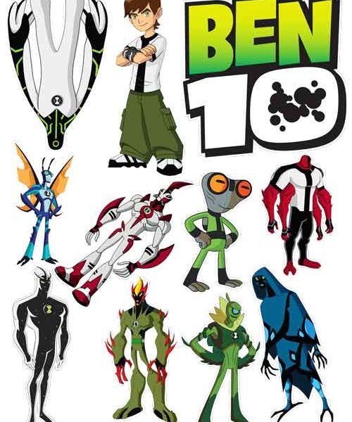 Ben 10 cake topper