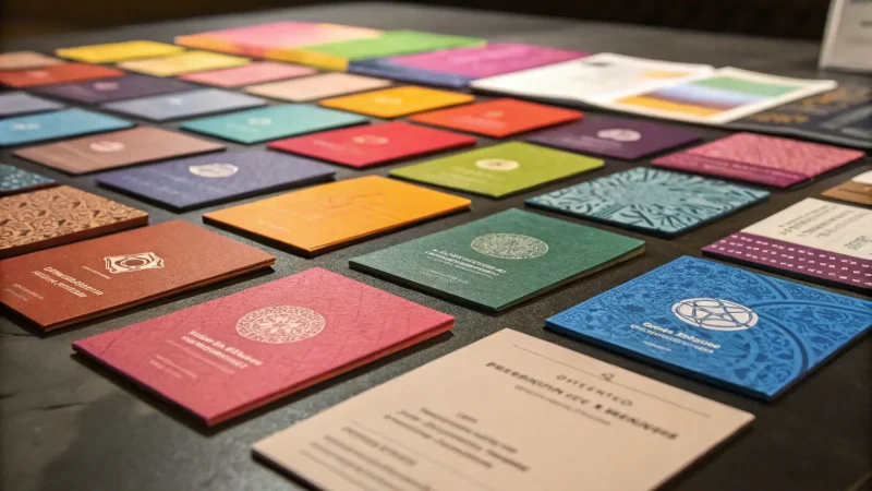 Professional business card design