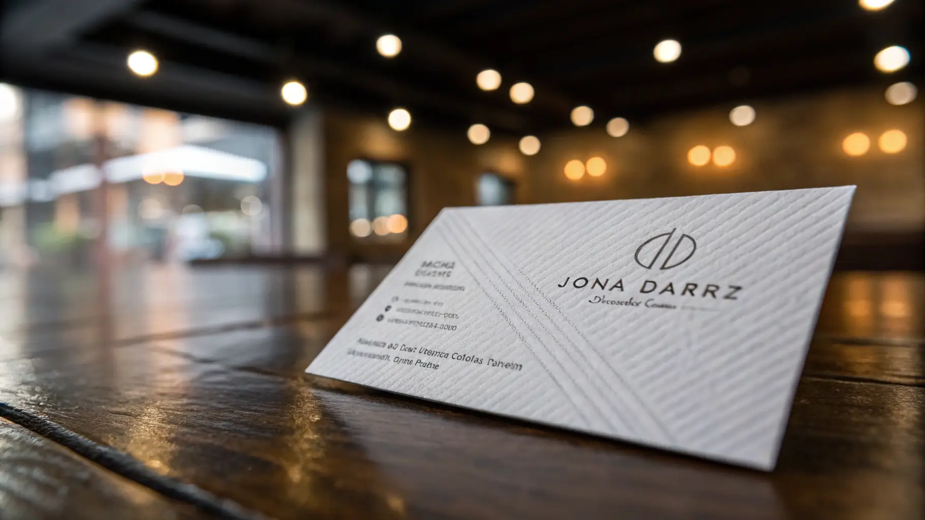 Digital Business Card Design