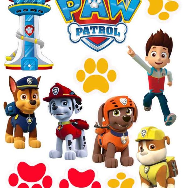 Paw Patrol Cake Topper