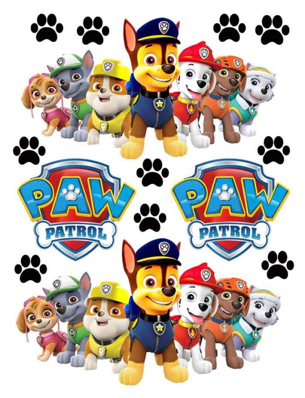 Paw Patrol Cake Topper